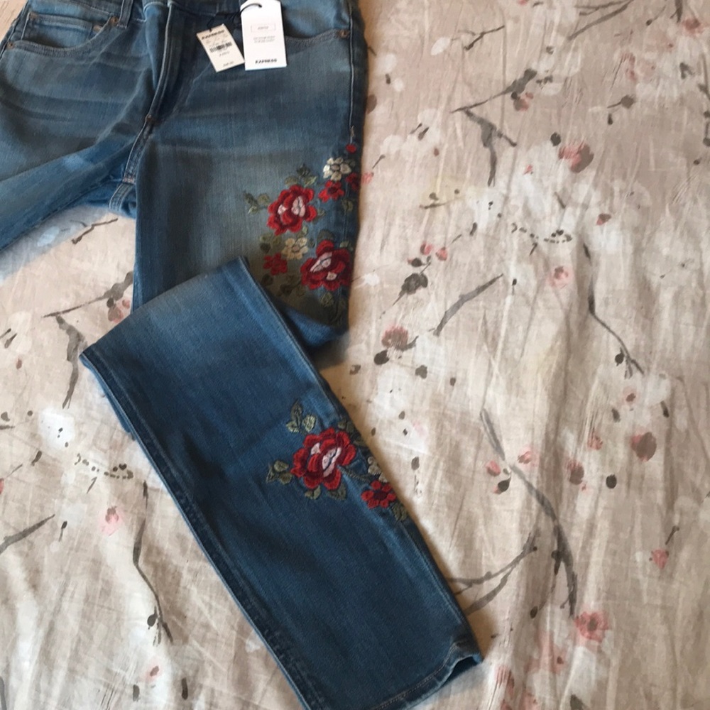 NWT EXPRESS High Rise Stretch Jeans